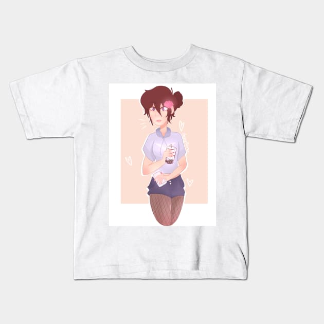 Purity Kids T-Shirt by Dezziena